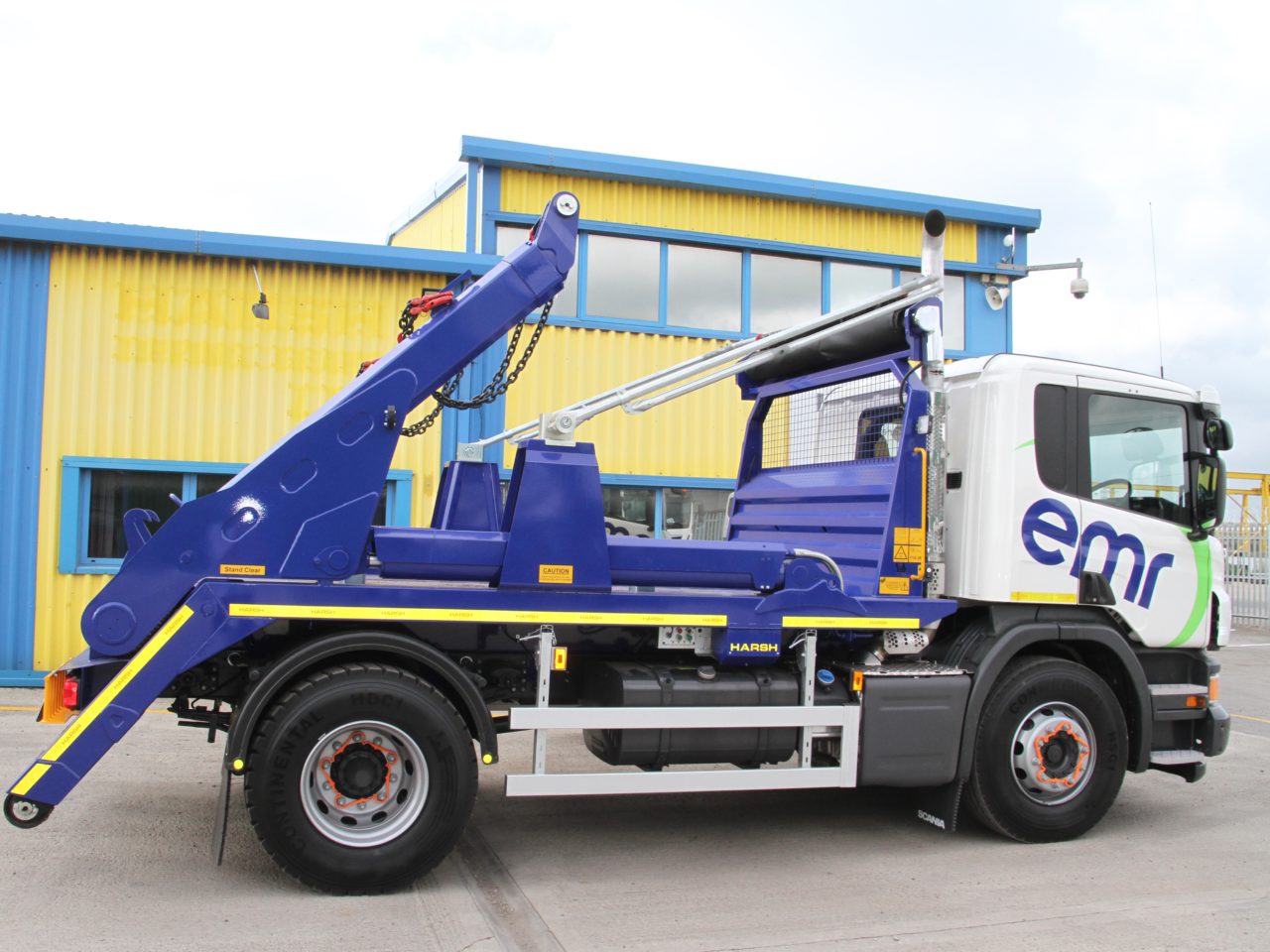 Skiploaders Skip Lorries Harsh UK