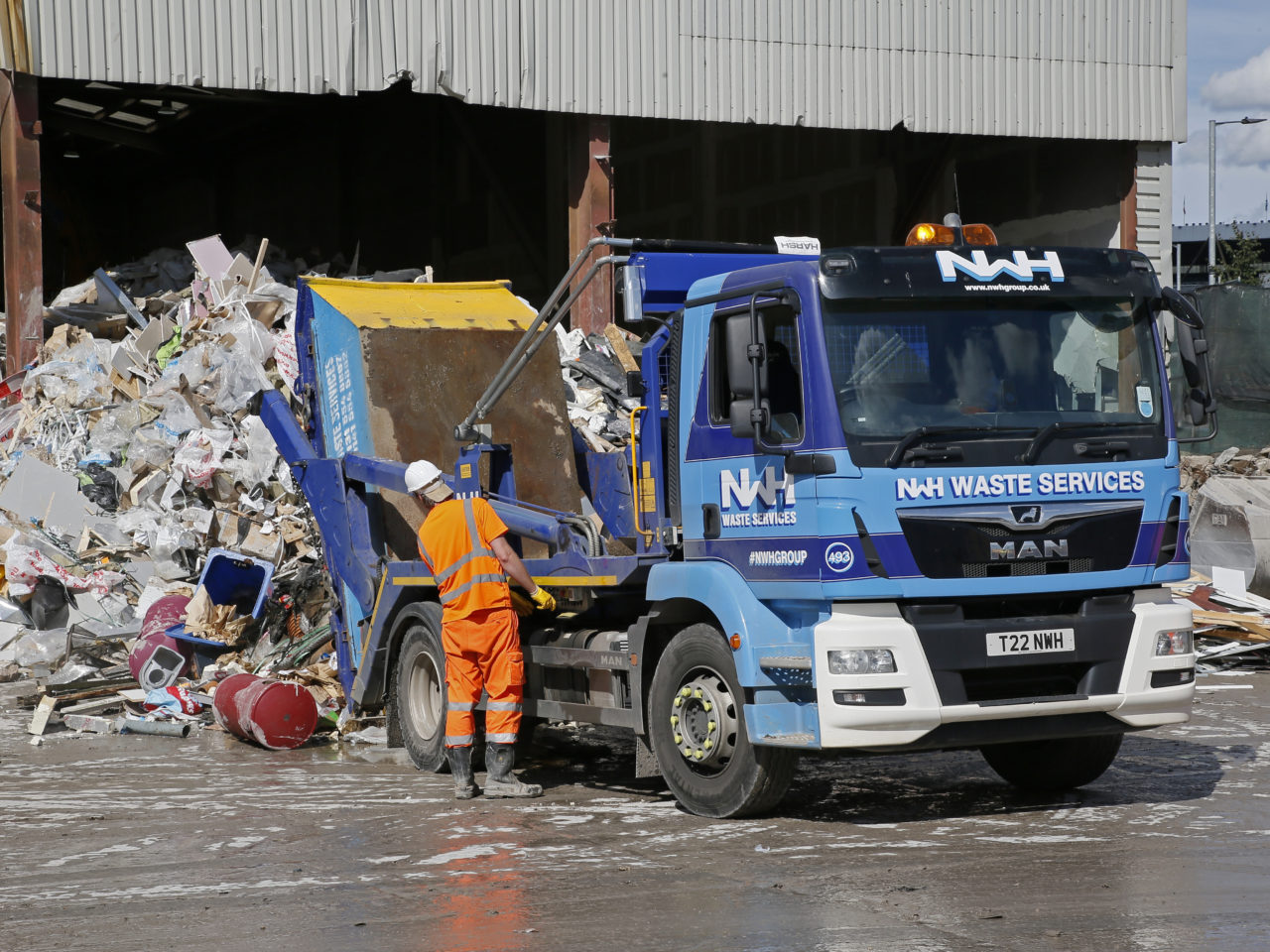 Skiploaders Skip Lorries Harsh UK